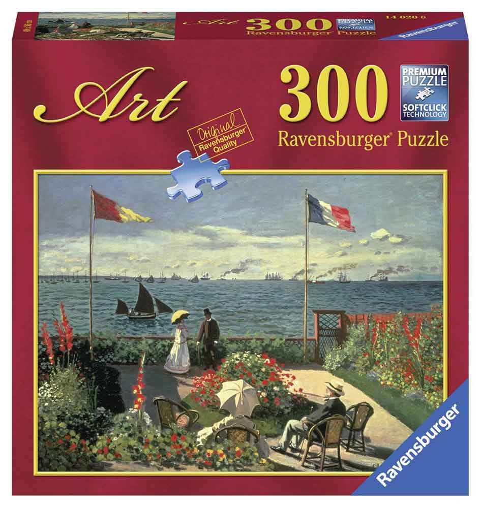 Ravensburger puzzle Art - Monet - La terrasse à Sainte-Adresse 300 delova RA14020