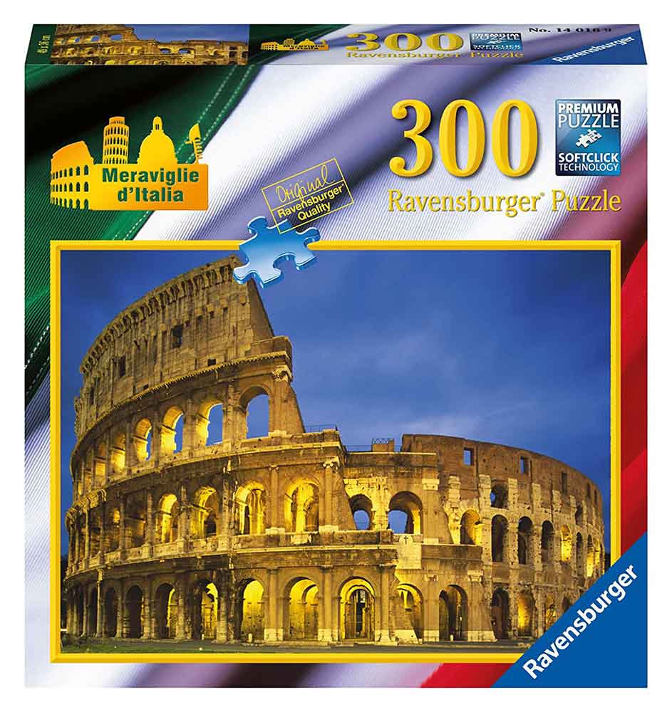 Ravensburger puzzle Italija - Meraviglie dItalia - Rim - Koloseum 300 delova RA14016