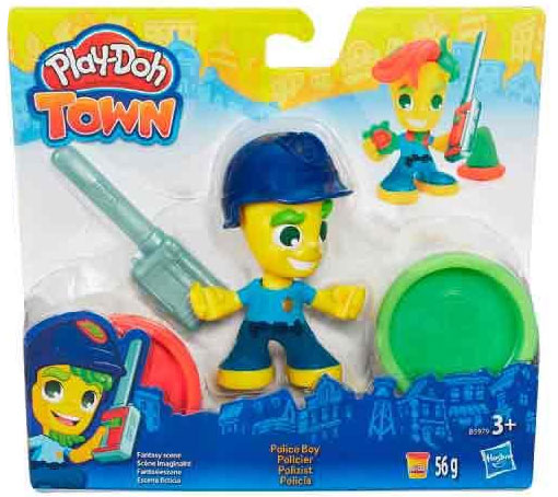 Play Doh Plastelin Town figura Policajac B5960