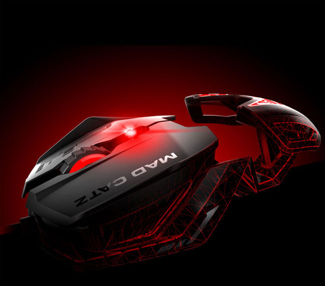 Mad Catz R.A.T.1 Miš Black-Red 029272