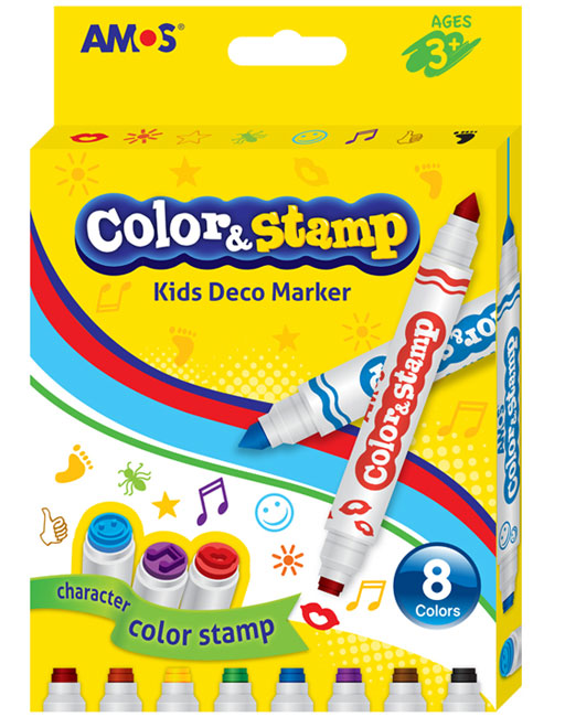 Amos Markeri sa pečatima 8 boja IC4810