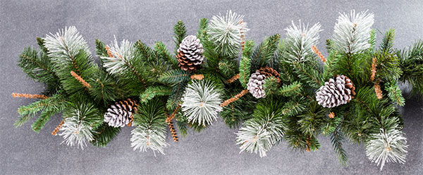 Ukrašena girlanda dužine 100 cm