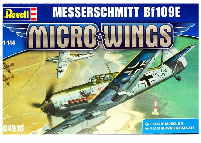 Revell maketa Micro Wings Messerschmitt Bf109E RV04916