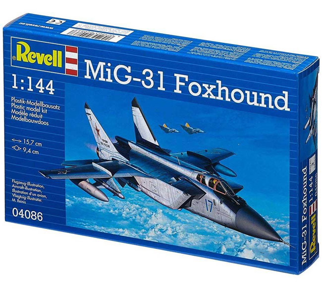 Revell maketa avion MIG 31 Foxhound RV04086/030