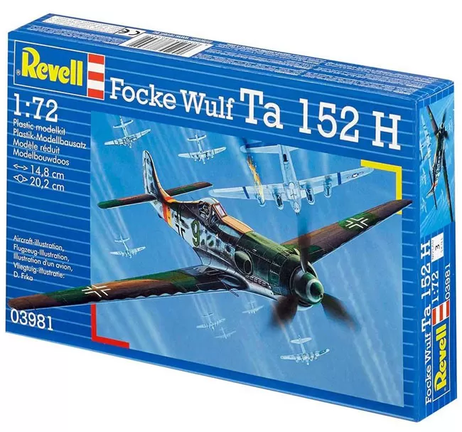 Revell maketa avion Focke Wulf TA 152 H RV03981/030