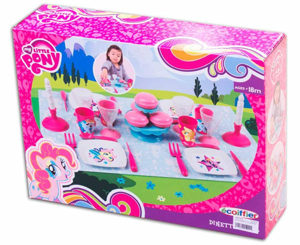 Ecoiffier My Little Pony Set Za Večeru SM001655