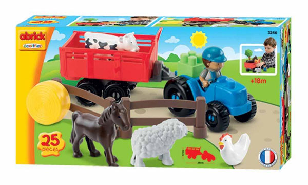 Ecoiffier kocke Set Farma SM003246