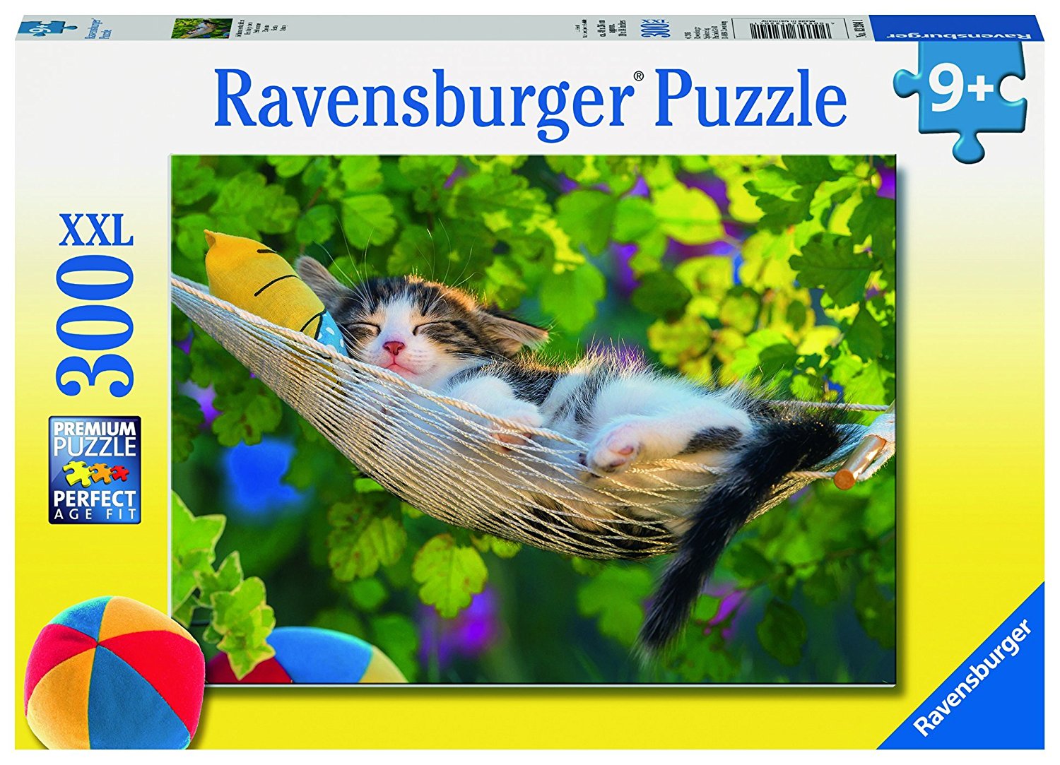 Ravensburger puzzle XXL - Životinje - Mace - Snooze for an Hour 300 delova RA13204