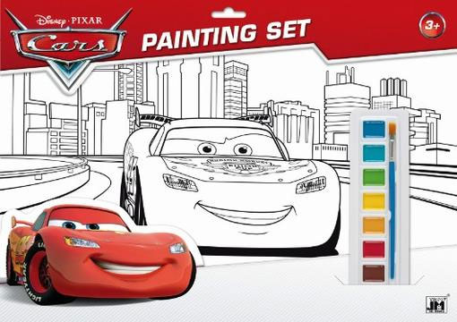 Jiri bojanka sa vodenim bojama Cars DD7033301