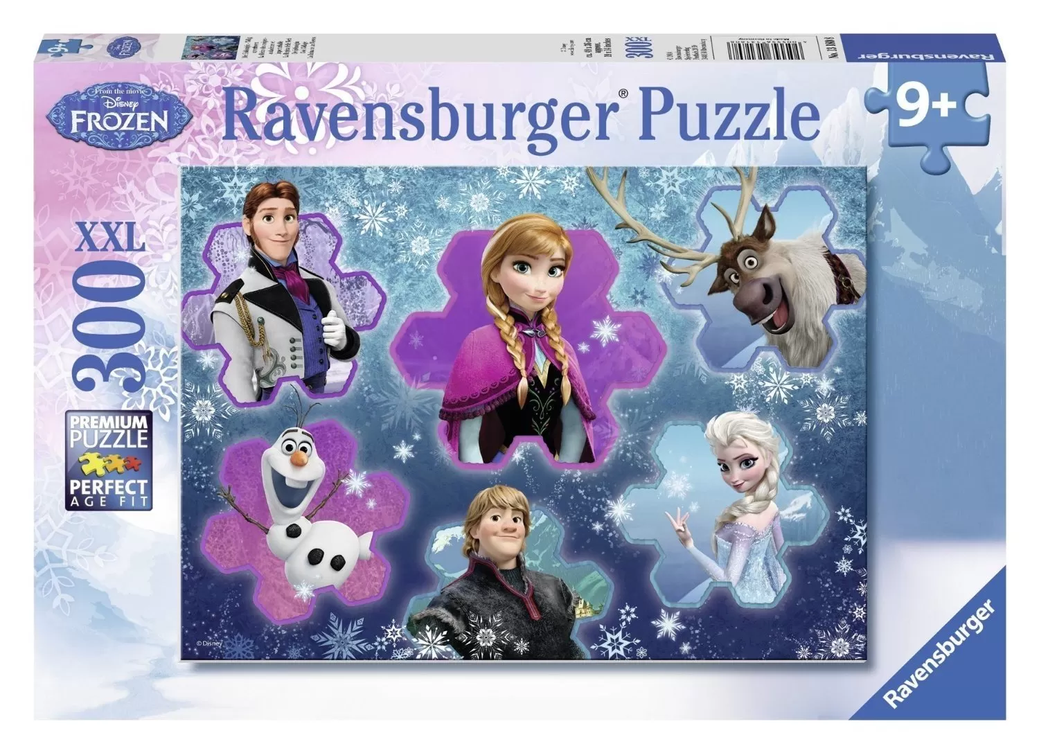 Ravensburger puzzle XXL - Disney - Frozen - Cool Character Collage 300 delova RA13180