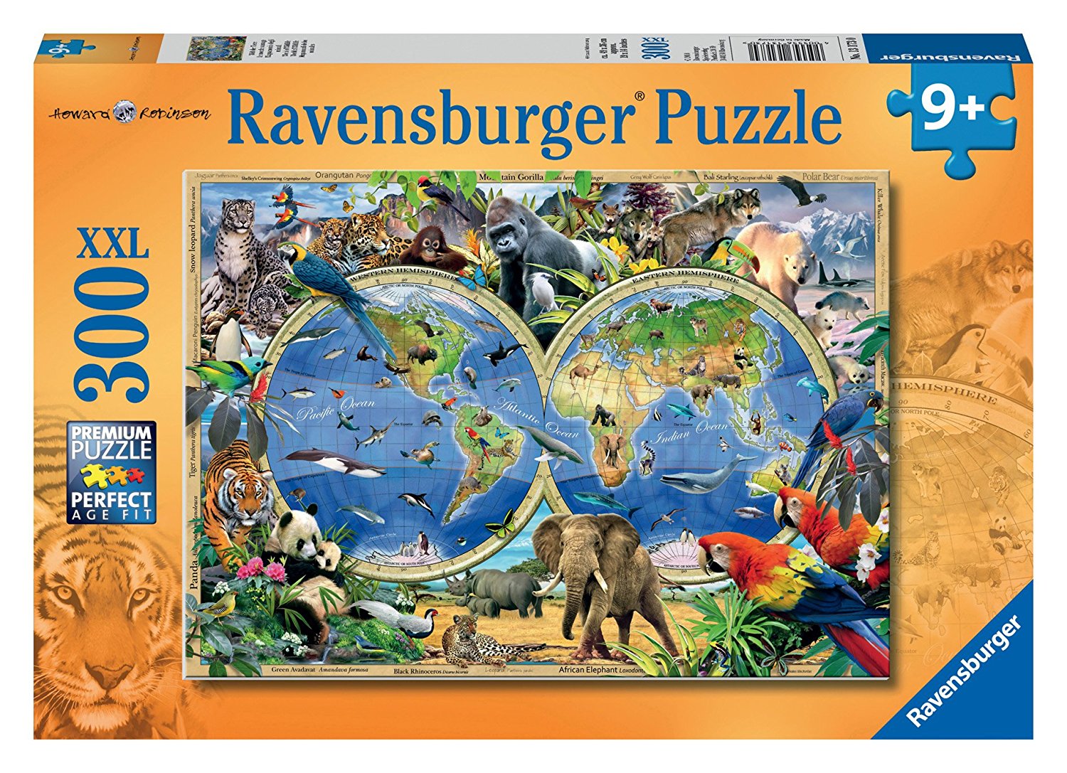 Ravensburger puzzle Art - Životinje - World of Wildlife 300XXL delova 13173