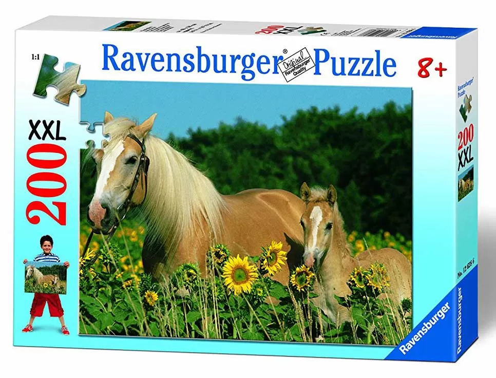 Ravensburger puzzle XXL - Životinje - Konji - Starline 200 delova RA12628