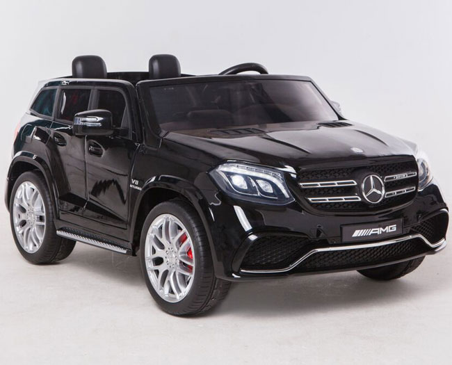 Dečiji automobil na akumulator Dvosed Mercedes GLS 63 AMG Crni - Image 1