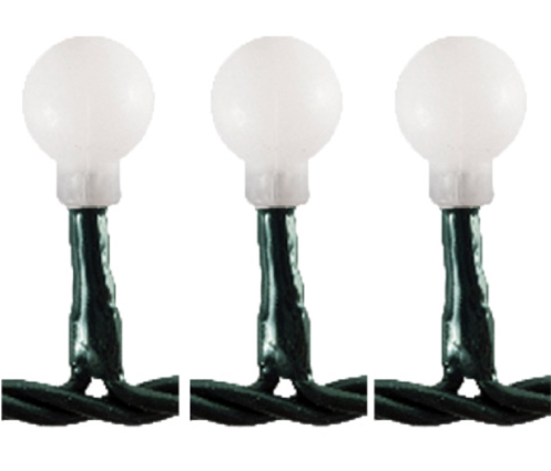 Svetleće loptice za jelku toplo bele 100LED 8 metara