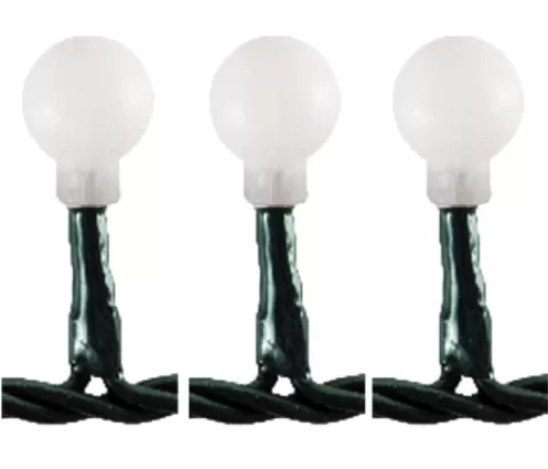 Svetleće loptice za jelku toplo bele 100LED 8 metara