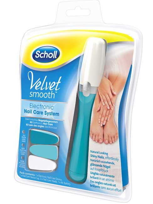 Scholl Set za negu noktiju Velvet Smooth nail care system 410252