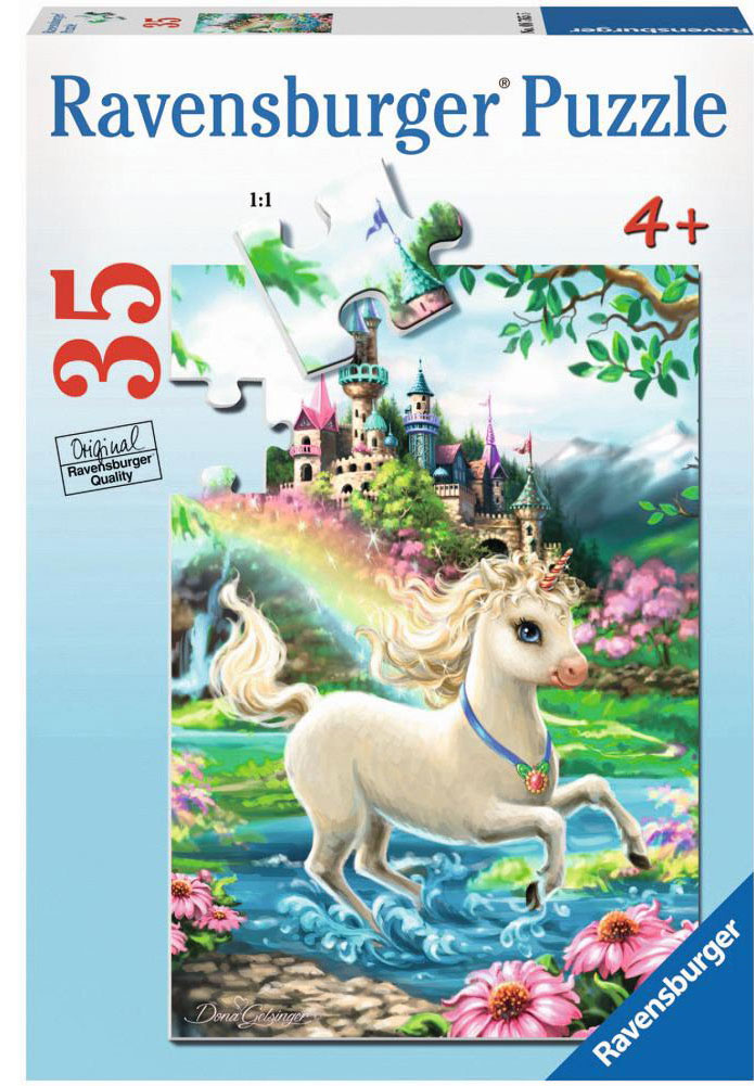 Ravensburger puzzle Dečije puzle - 35 - Unicorn Castle  35 delova RA08765