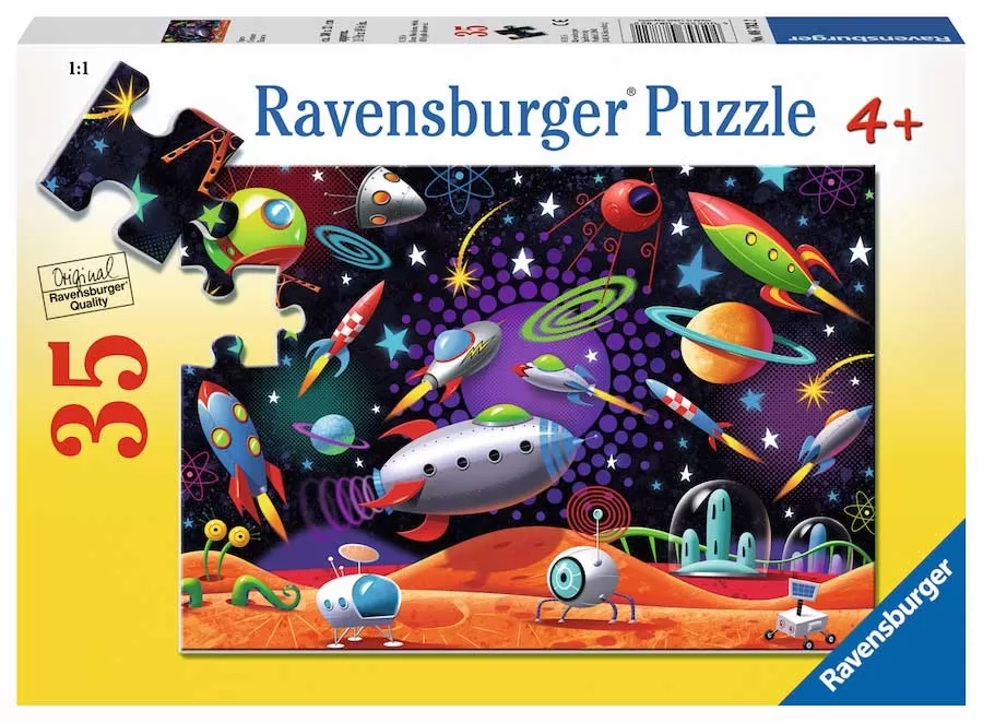 Ravensburger puzzle Dečije puzle - 35 - Space 35 delova RA08782