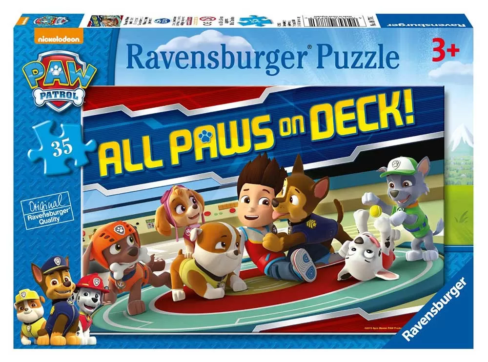 Ravensburger puzzle Dečije puzle - 35 - Paw Petrol - All Paws On Deck 35 delova RA08776