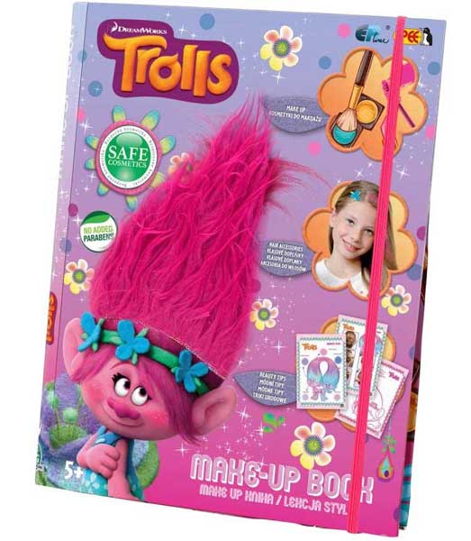 Trolls Knjiga Za Ulepšavanje Sa Šminkom GPTRL05