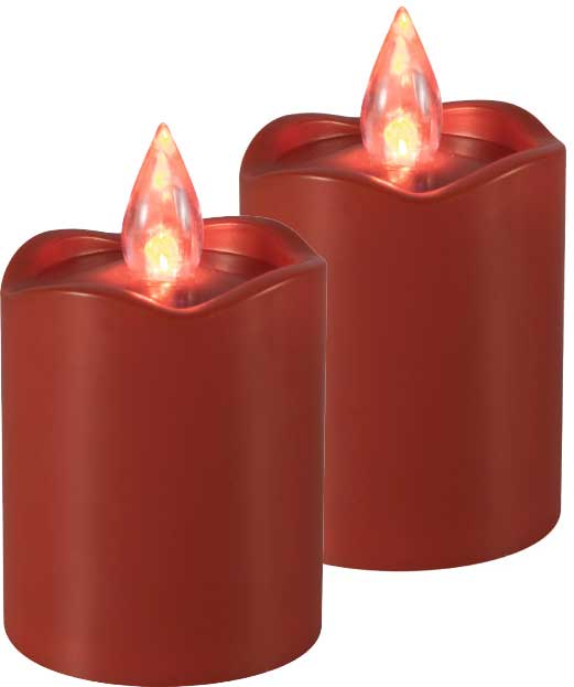 LED sveća CDX2/RD 2 komada