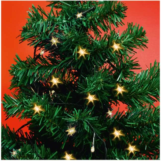 Lampice za jelku sa 20 toplo belih LED dioda MLC20/WW