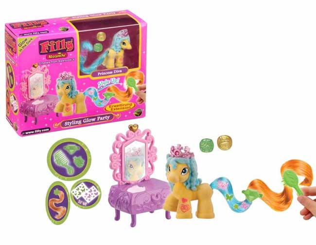 Filly Royal Set Styling Žuti FL136004