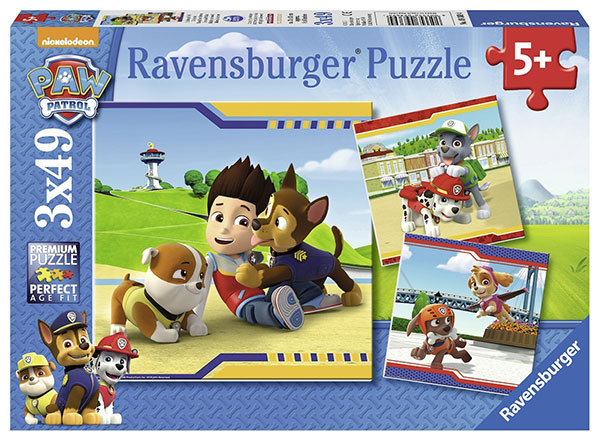 Ravensburger puzzle Dečije puzle - 3x49 - Paw Patrol - Heroji sa krznom   3x49 delova RA09369