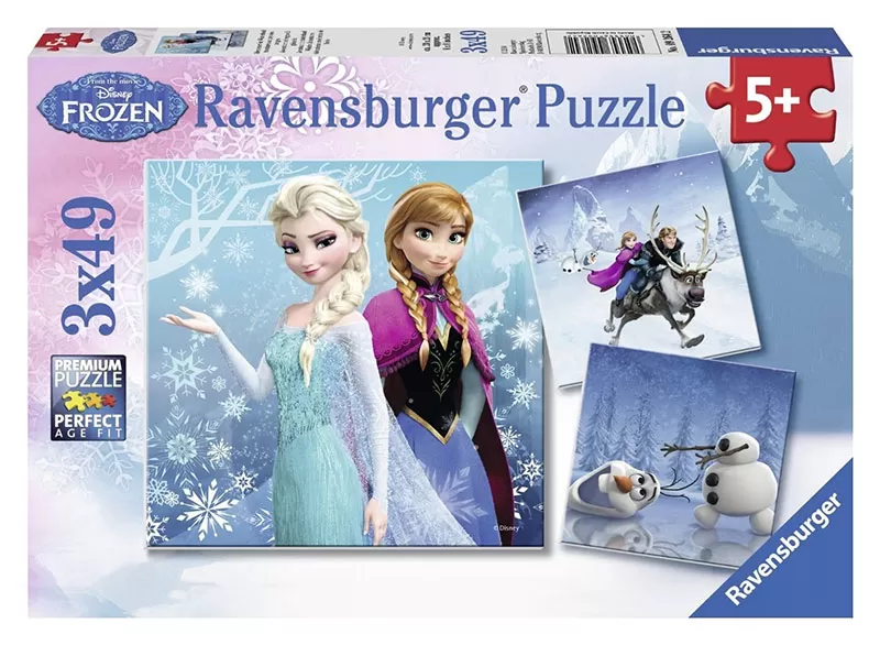 Ravensburger puzzle Dečije puzle - 3x49 - Disney - Frozen 3x49 delova RA09264
