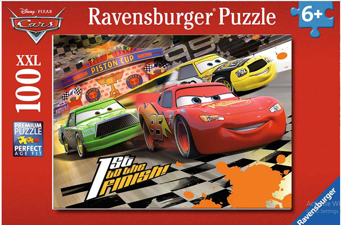 Ravensburger puzzle Dečije puzle - XXL - Disney - PIXAR - Cars Piston Cup  100 delova RA10849