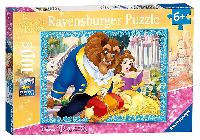 Ravensburger puzzle Dečije puzle - XXL - Disney Princess - Belle - Lepotica i zver 100 delova RA10861
