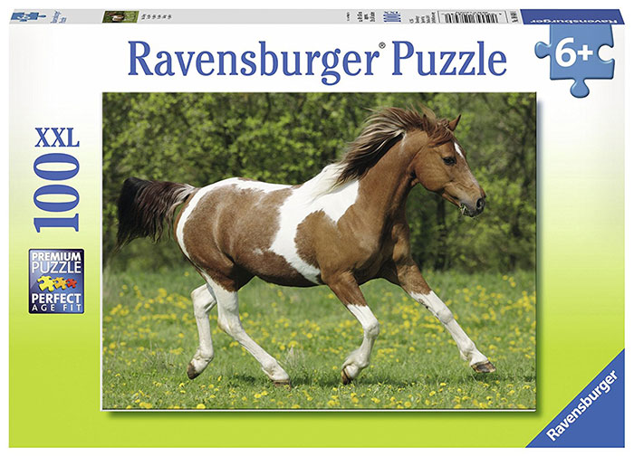 Ravensburger puzzle Dečije puzle - XXL - Životinje - Konji - Konj u galopu  100 delova RA10848