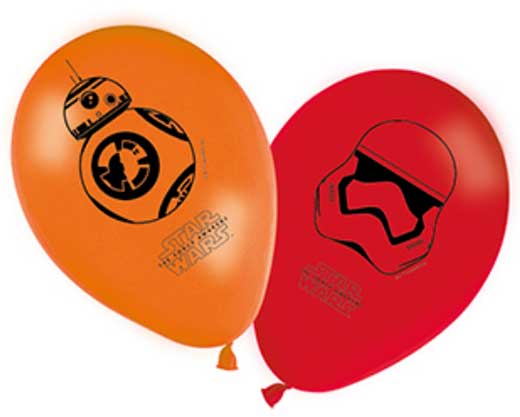 Dečiji party baloni 8 kom. Star Wars PS86228