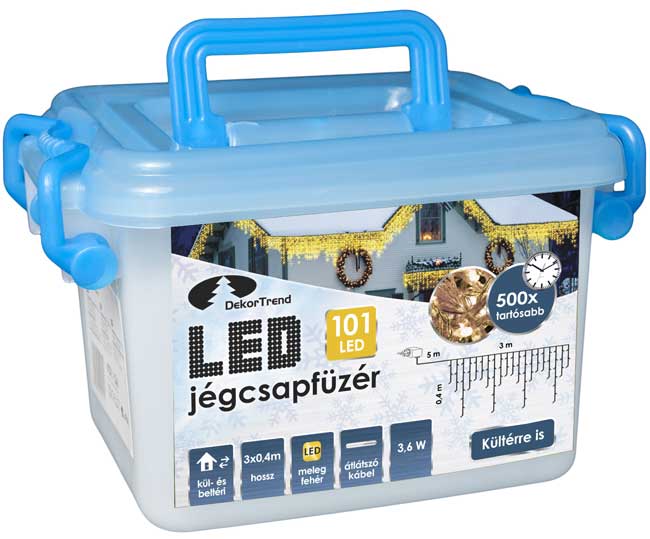 Novogodišnje Lampice LED Mreža Za Spoljnu ili Unutrašnju Upotrebu 6 x 0.4 m KDL 141