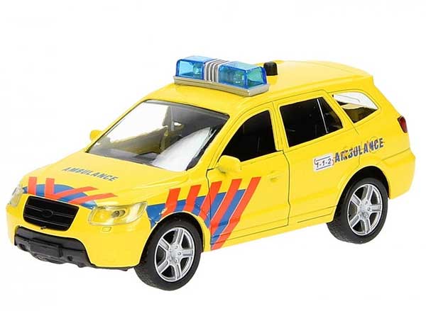 Super Cars Metalni Auto Policija 1/30 Žuta - Image 1