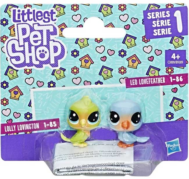 Hasbro Littlest Pet Shop Lolly i Leo B9389