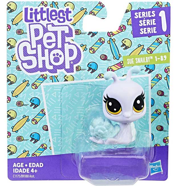 Hasbro Littlest Pet Shop Sue Snailby B9388