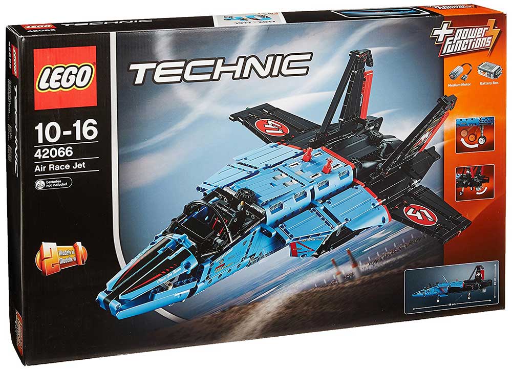 LEGO® Technic - Model 2 u 1 - Air Race Jet - Private Jet - Trkački mlaznjak - Privatni mlaznjak  1151 delova 42066