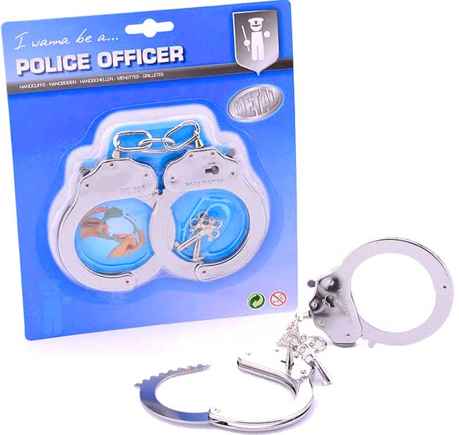 Dečije policijske metalne lisice 25726