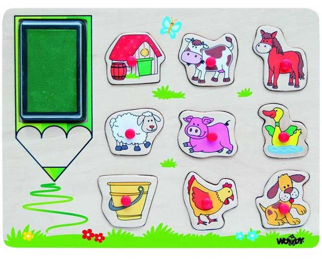 Woodyland Pečati životinje sa farme 91184