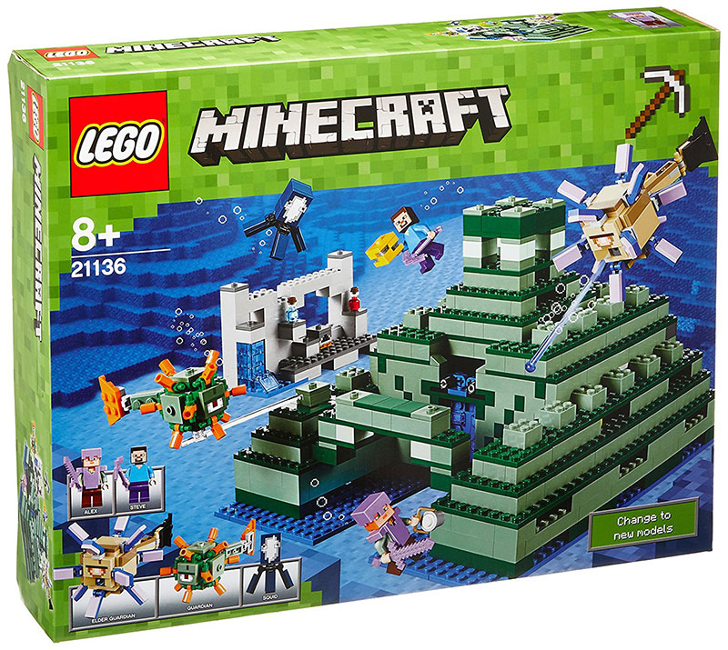 LEGO® Minecraft kocke  The Ocean Monument - Okean  1122 dela  21136