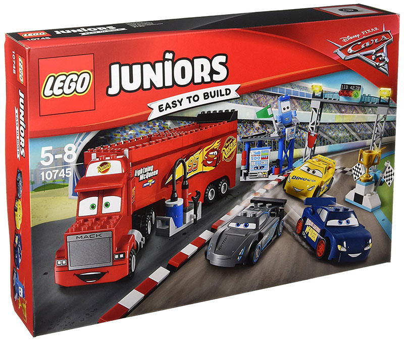 LEGO Juniors kocke Disney PIXAR Cars 3 - Florida 500 Final Race – Konačna trka Florida 500 266 delova 10745 - Image 1