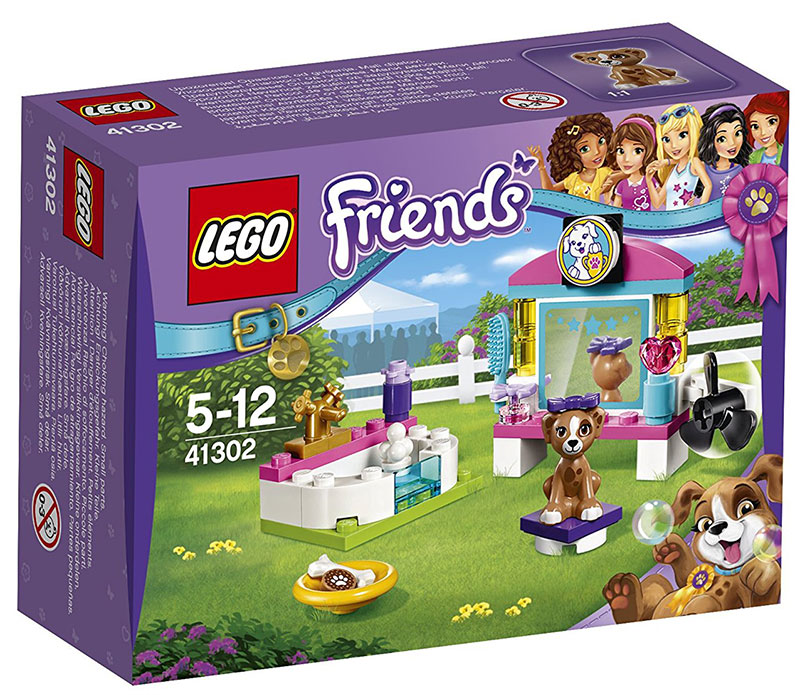 LEGO® FRIENDS kocke  Puppy Pampering – Štenci: Maženje 45 delova 41302