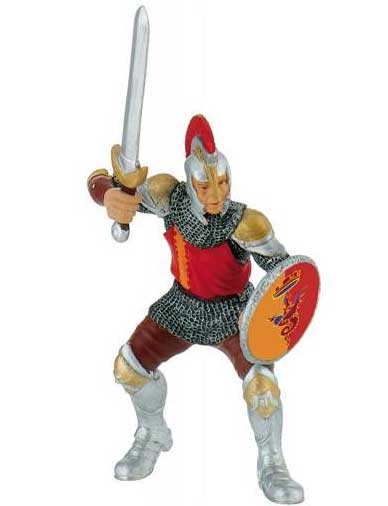 Bullyland Figurica Crveni vitez sa mačem 80765 D