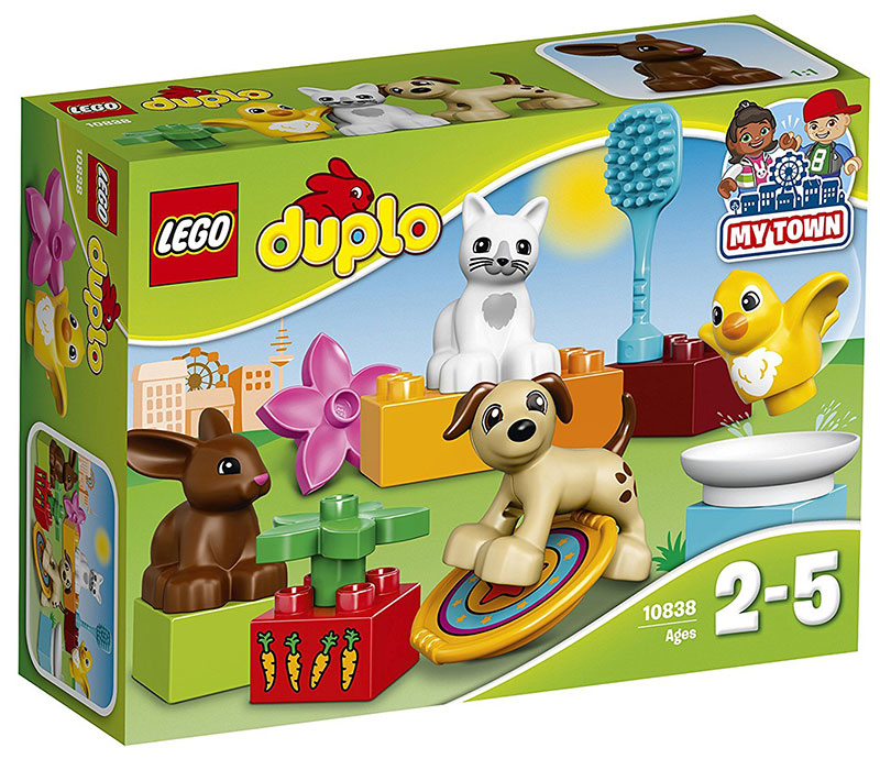LEGO® DUPLO® kocke - My Town - Family Pets – Ljubimci 15 delova 10838