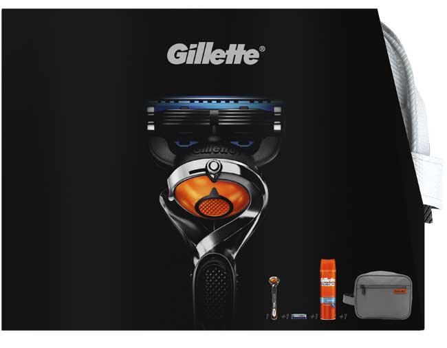 Brijač Set Gillette Flexball brijač + gel + torbica 0501425