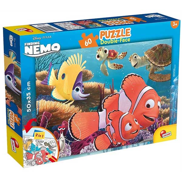 Lisciani Slagalica 60 Delova Nemo Složi i Oboji 32090