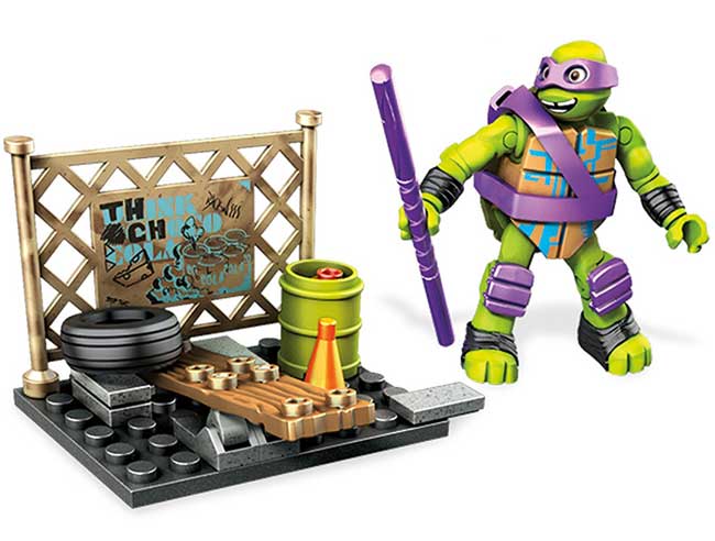 Mega Bloks Kocke TMNT Donnie Street Training 36683