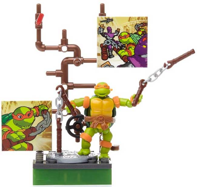 Mega Bloks Kocke TMNT Mikelanđelo 37137