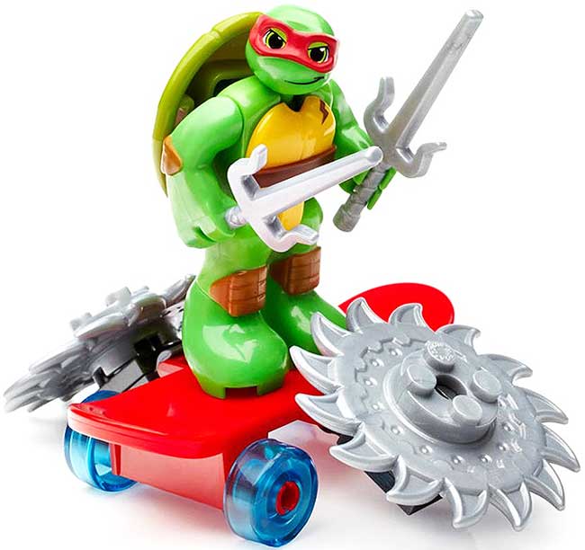 Mega Bloks Kocke TMNT Shell-Roll Raph 37141